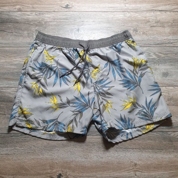 Burnside Mens XL Boardshorts Waist 32"-34" Elastic Vacation Swim Trunks Beach - Picture 7 of 7